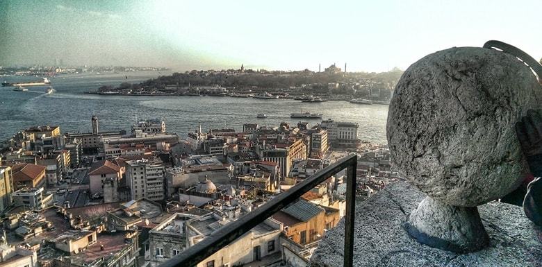 Müthiş Manzaraları Galata Kulesi